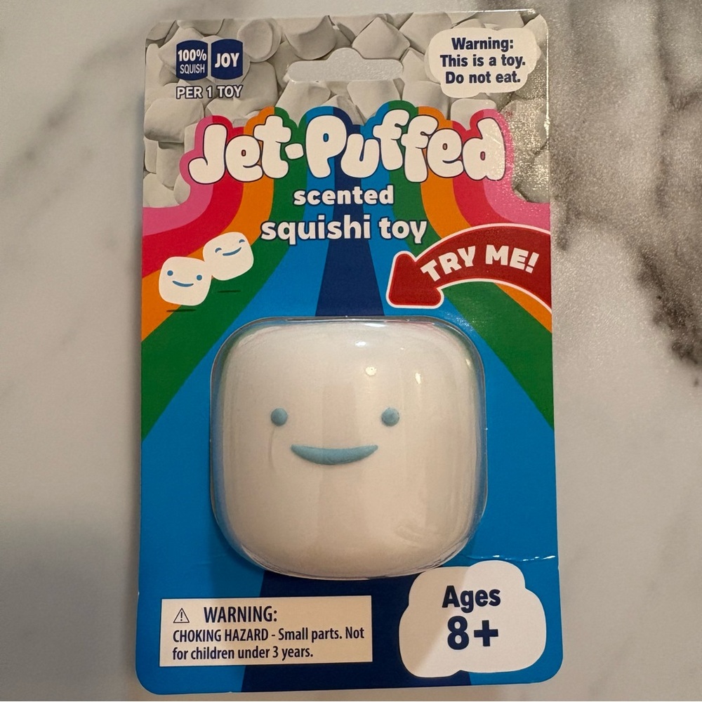 Jet Puffed Marshmallow Scented Squishi Toy